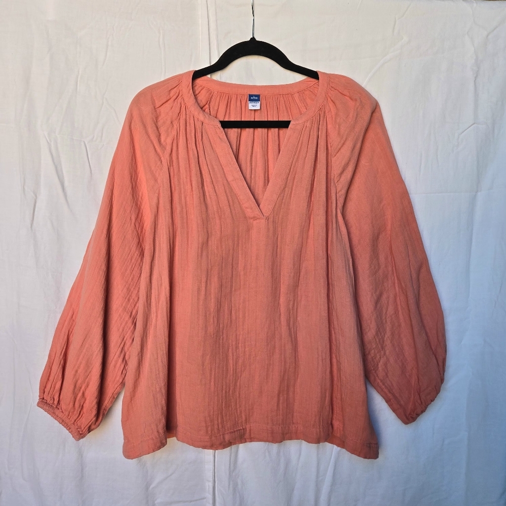 Old Navy Cotton Peasant Blouse